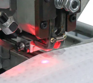 Automatic Snap Button Machine Laser Lamp Device