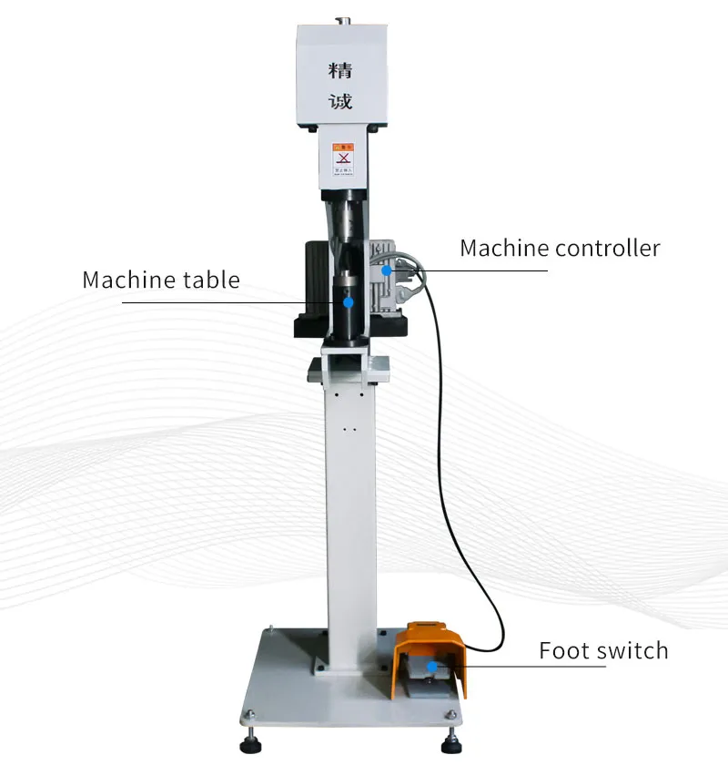 Eyelet Machine For Luggage And Case details