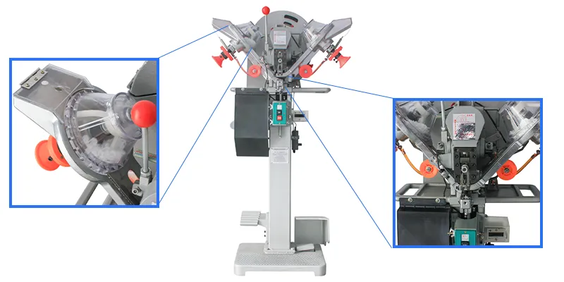 Automatic Snap Button Pressing Machine details