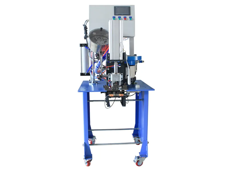 automatic eyelet punching machine