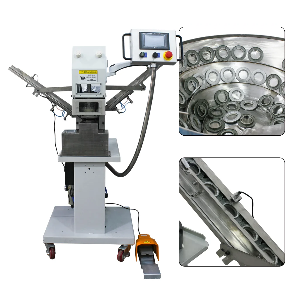 automatic riveting machine for curtain