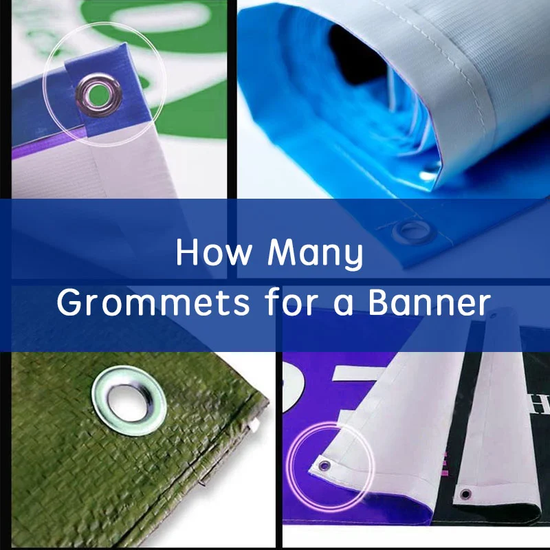 how many grommets for a banner