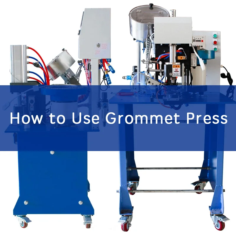 how to use grommet press