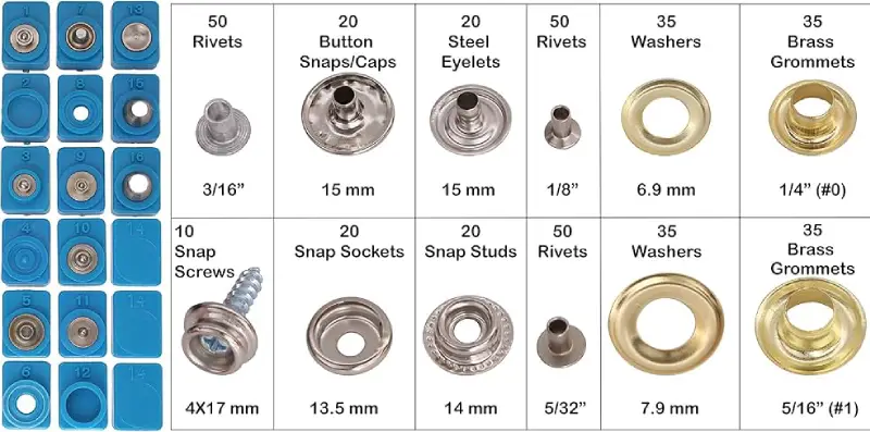 Difference Between Eyelets and Grommets