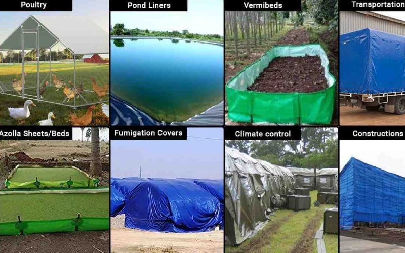 Applications of Eyelet Enhanced Tarps