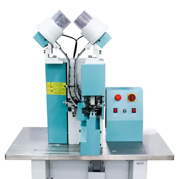 Automatic Eyelet Pressing Machine for F fabric