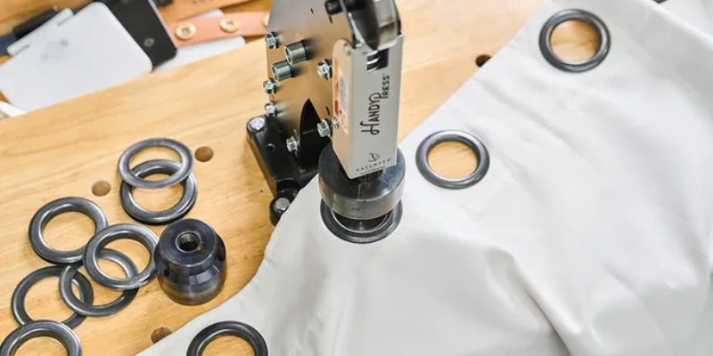 Installing Grommets in Drapes