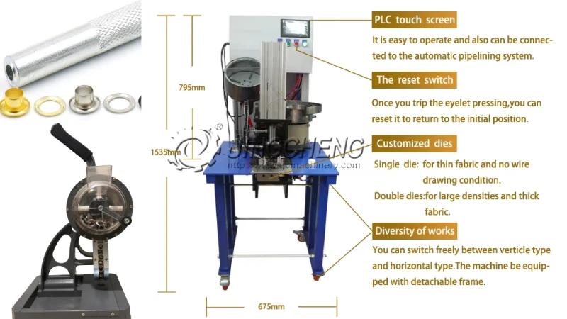 Tools and Machines for Eyelet Installation