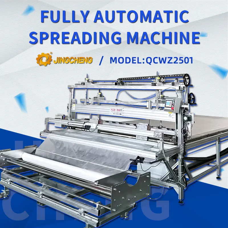 Automatic Fabric Spreading and Cutting Machine