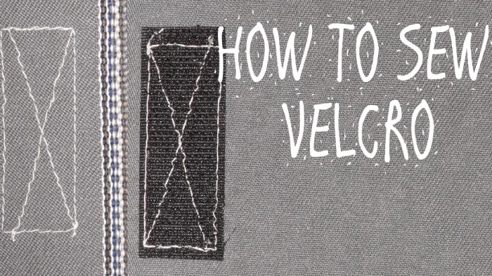 How to Machine Sew Velcro