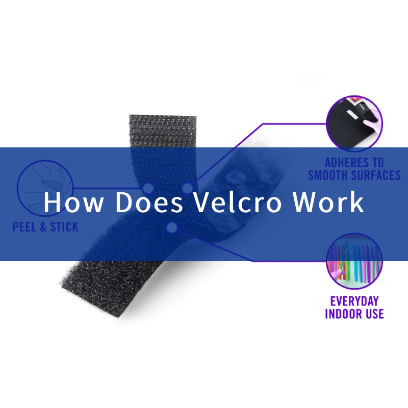 how does velcro work