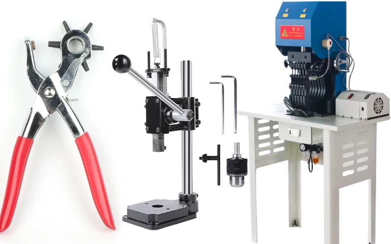 Types of Leather Punching Machines