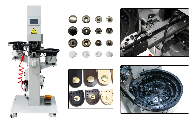 the benefits of automated feed systems in modern snap button machines