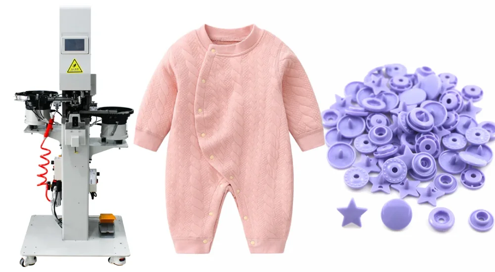 using a multi head automatic machine for baby bodysuit production