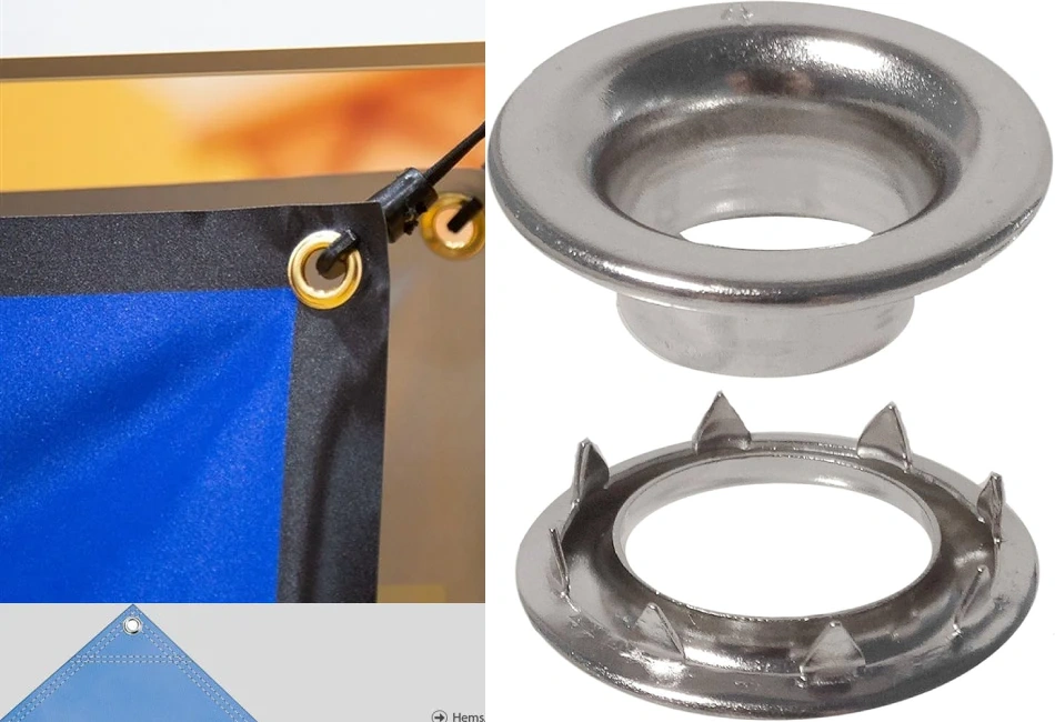 grommets in outdoor gear