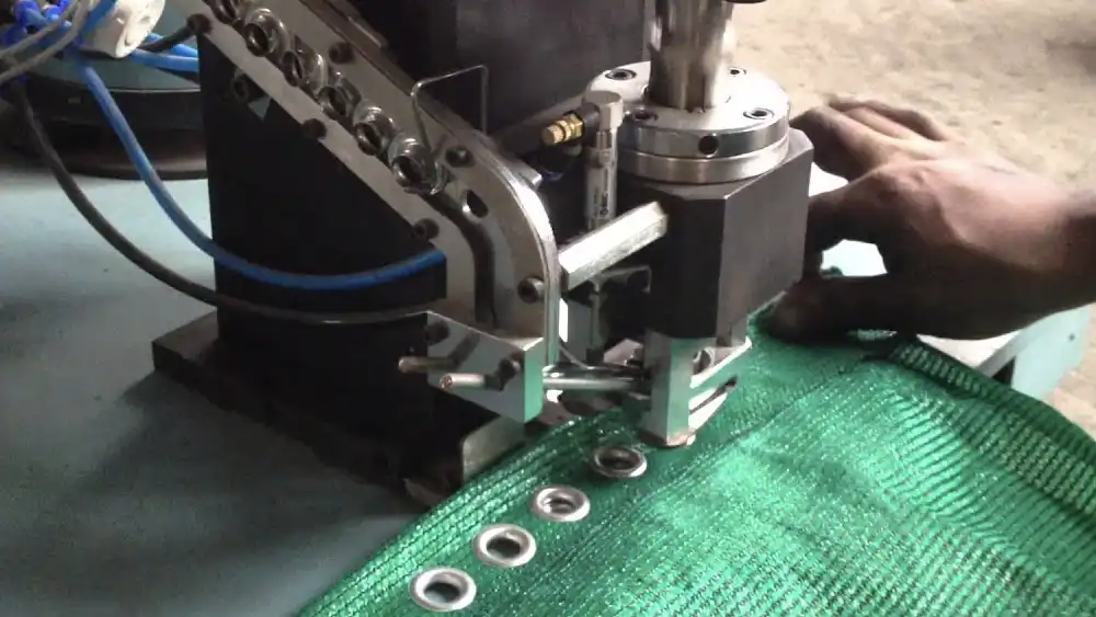 curtain eyelet punching machine advantages