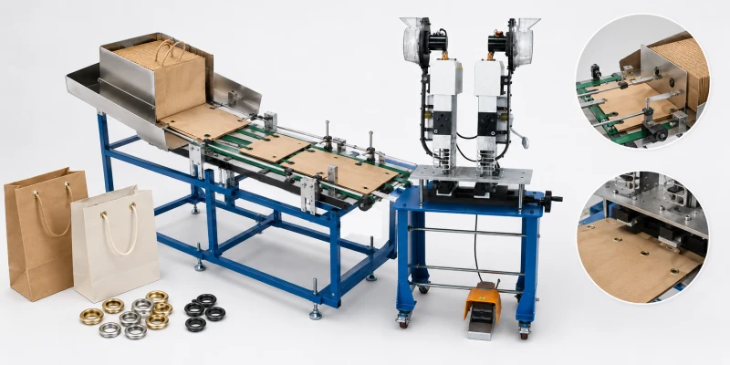 feeder design for paper bag making machine