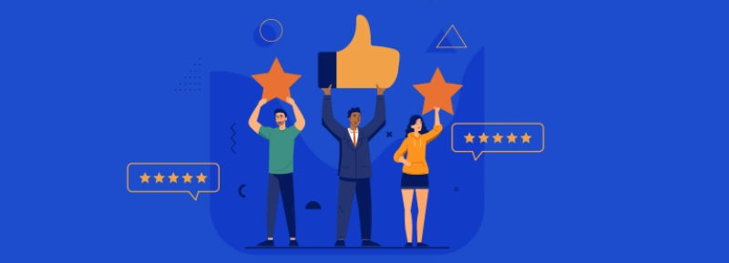 proof of performance and customer feedback