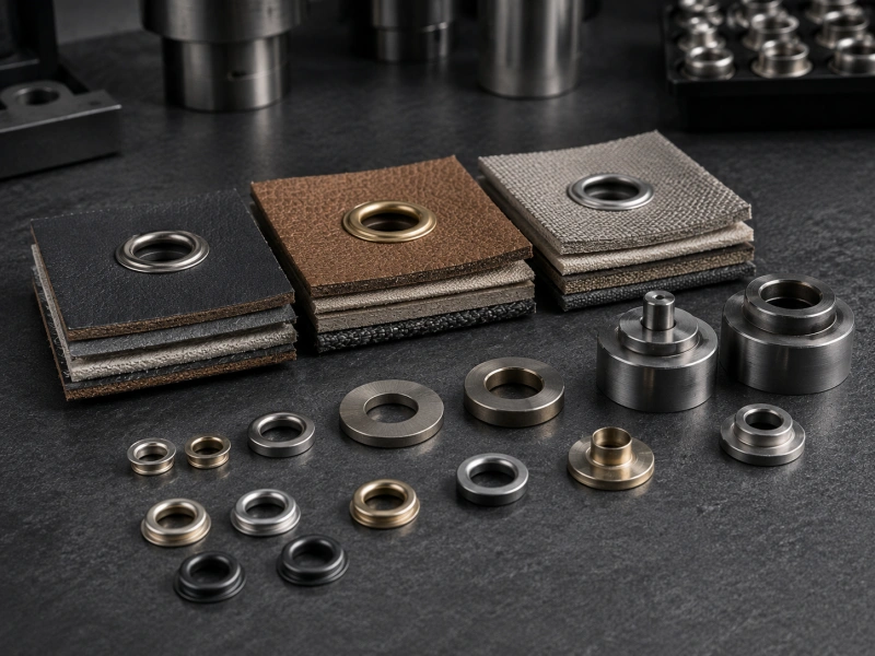 eyelet materials and tooling preparation