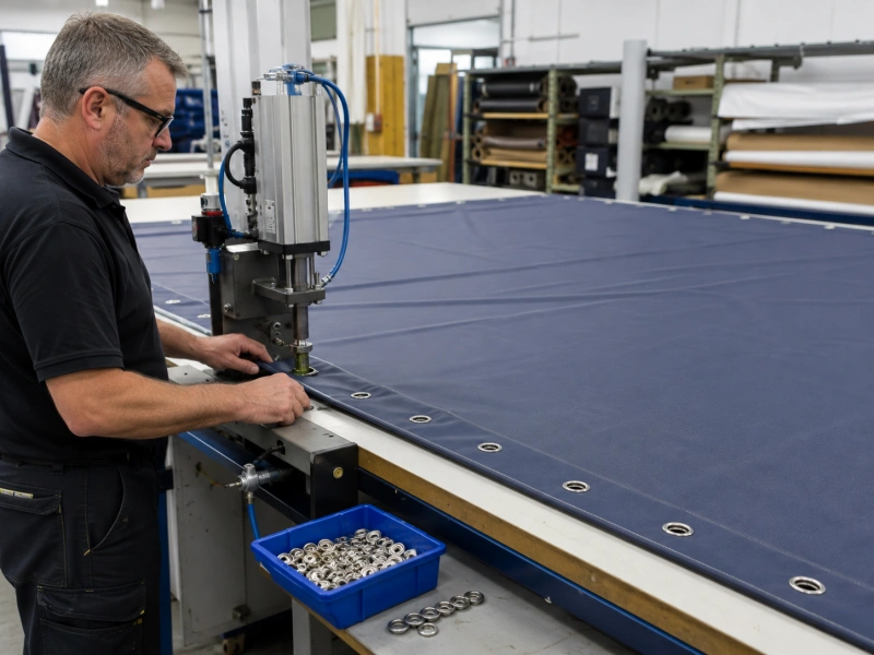 awning production workstation
