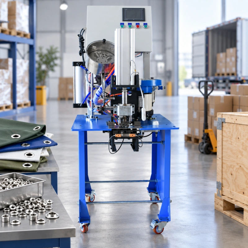 eyelet machine price guide and total landed cost