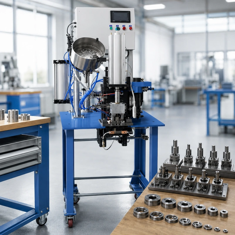 multi size eyelet tooling strategy