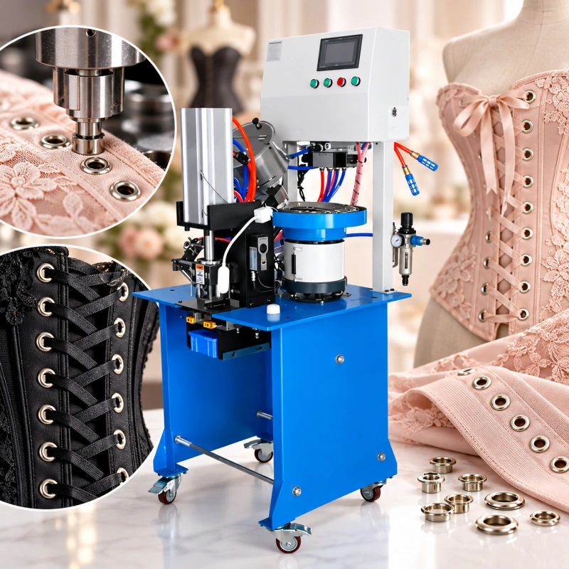 eyelet machines for corsets and fashion garments