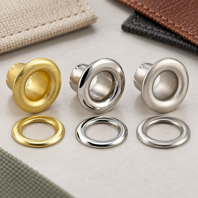 eyelet material selection brass steel stainless